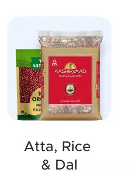 Atta,Rice & Dal